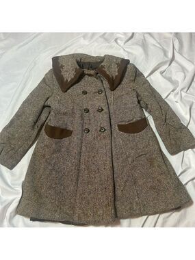 Classic Brown Kids Coat